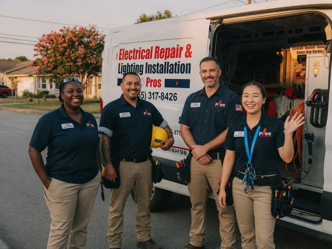 Licensed Electrician company in Farnsworth, TX